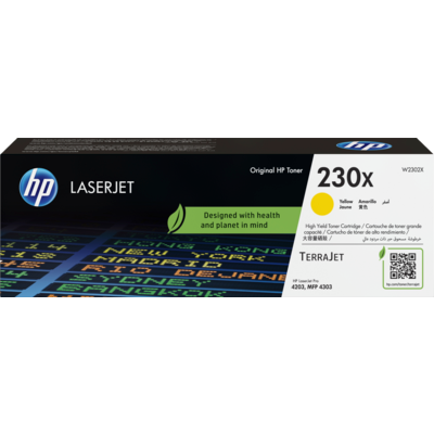 CARTUCHO DE TONER HP 230X - Amarillo - original - tonercity plus