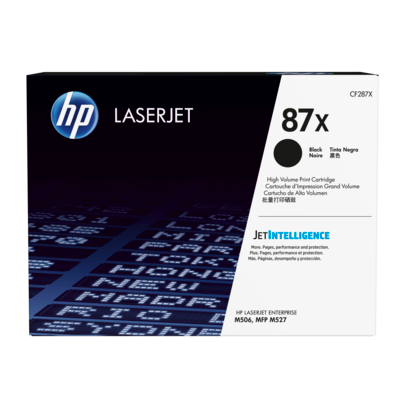 TONER HP LASER JET HP 87X - Alto rendimiento - negro - tonercity plus