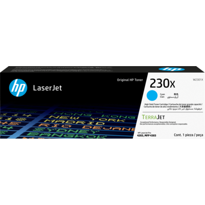 CARTUCHO DE TONER HP 230X - CYAN- original - tonercity plus