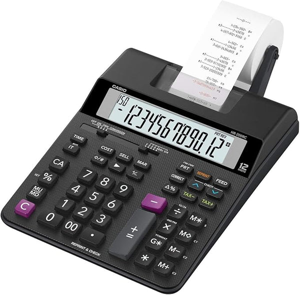 Casio HR-200RC Calculadora/Contómetro de Negocios