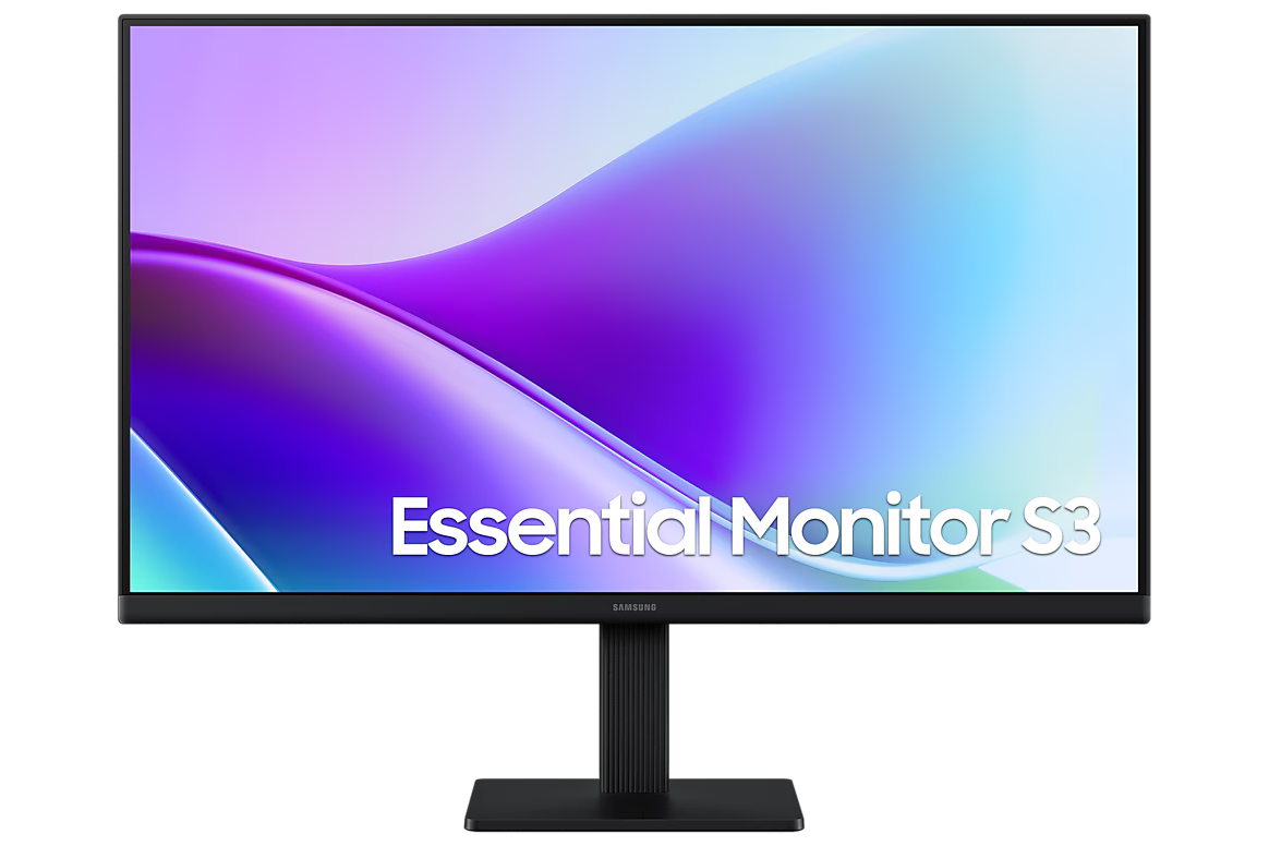 Samsung Monitor 24" Essential S32GD 120Hz Plano FHD
