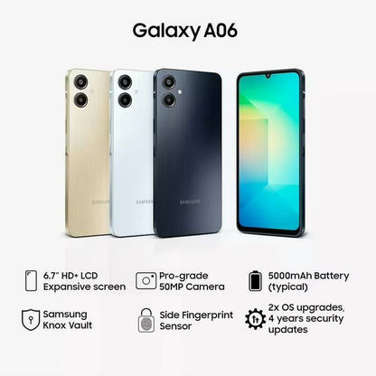 Celular Galaxy A06 4GB/128GB Black