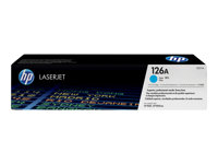 HP 126A - Cián - original HP LaserJet cartucho de tóner (CE311A) - tonercity plus