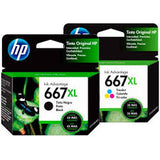 Tintas HP 667XL - tonercity plus