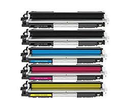 COMBO TONER 130A ORIGINALES, CYAN MAGENTA AMARILLLO NEGRO 130A - tonercity plus